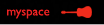 Lower Navigation - Bio - Myspace - Black and Red Button